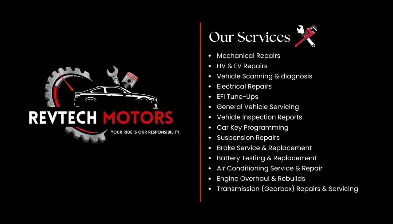REVTECH Motors services poster
